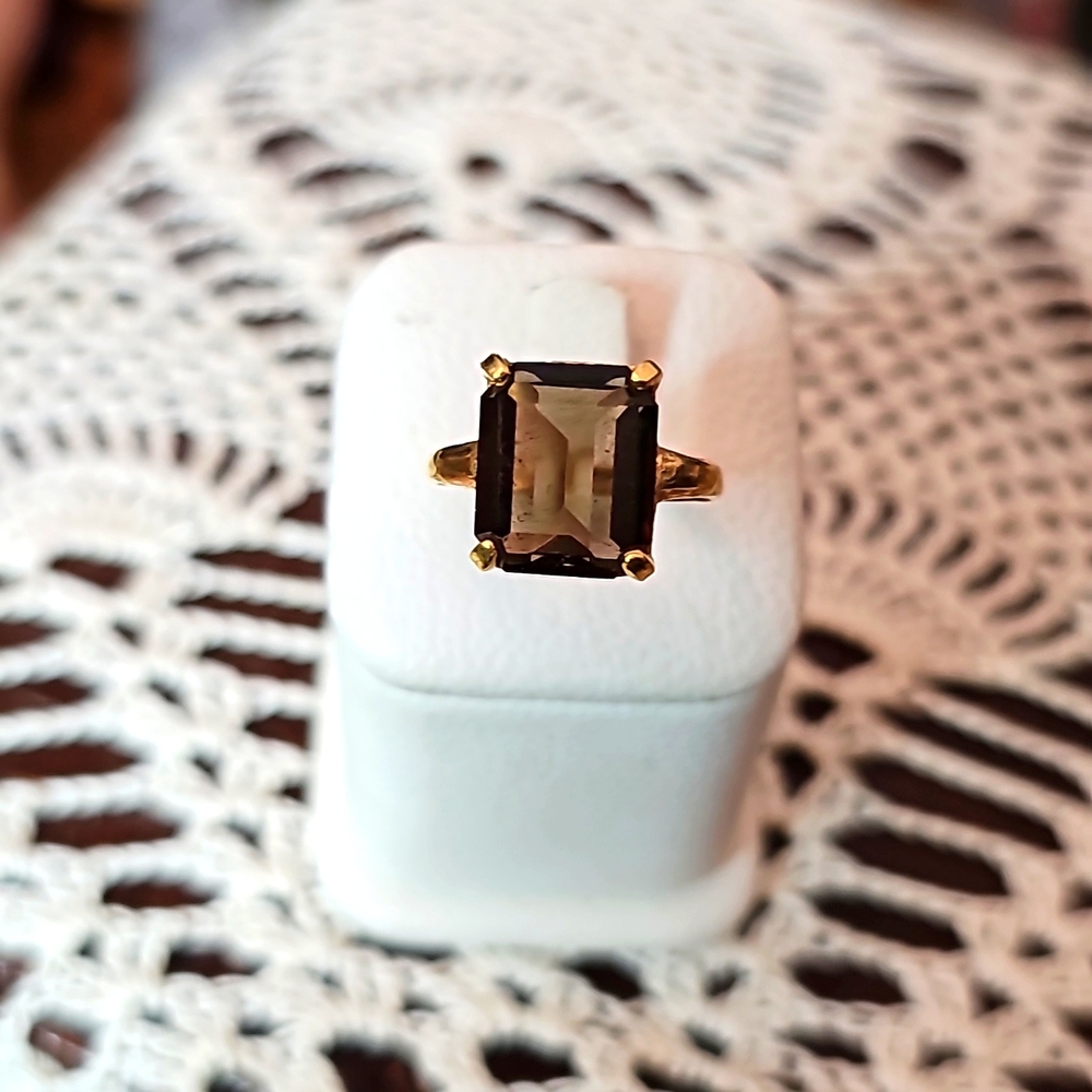 Sara Coventry Amber Ring